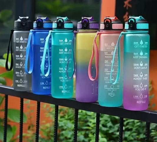 HydraBoost™ - Blijf gehydrateert met deze motiverende drinkfles