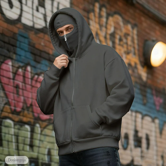 Ninja Hoodie™ – Ultieme Warmte en Volledige Bedekking in Eén Beweging
