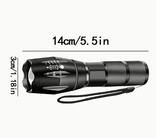 FlashUltra T6™ ZoomLight – Extreme Lichtsterkte voor Elke Situatie