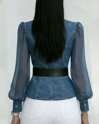 Eleganza Denim™ Blouse