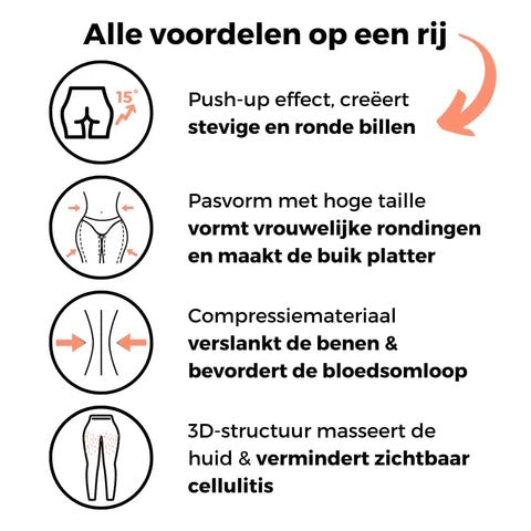 Solea ShapeLift™ Legging – Direct Zichtbaar Liftend, Vormend & Zelfverzekerd Bewegen